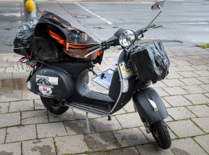 Vespa - leicht ramponiert aber funktionsfähig